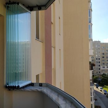 Безрамне панорамне скління балконів, лоджію, альтанку, терасу. Львів та область.